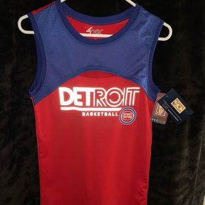 Detroit Piston sleeveless shirt. Authentic.